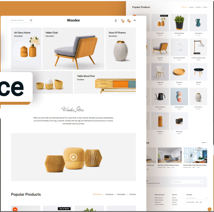Woodex – Premium Interior Design & Furniture Boutique Detail 1